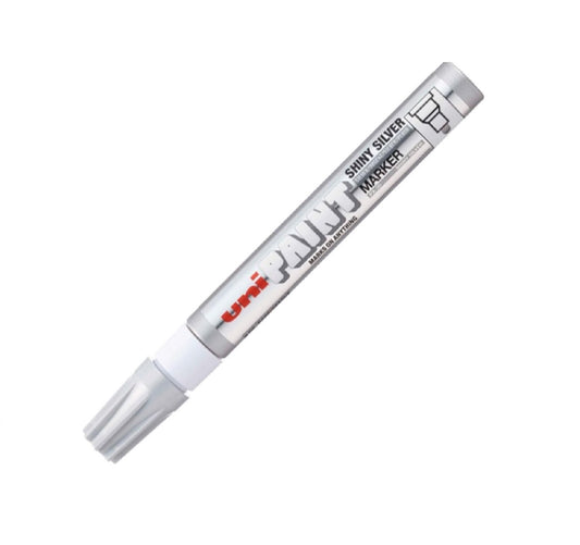 UNI PX - 20 Shiny Silver Paint Marker